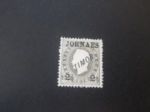 Timor 1892 Sc P3 FU