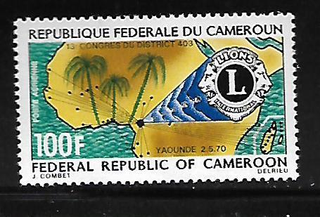 CAMEROUN    C142 MNH LIONS CLUBS