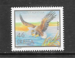 BIRDS - SERBIA  #399 MNH