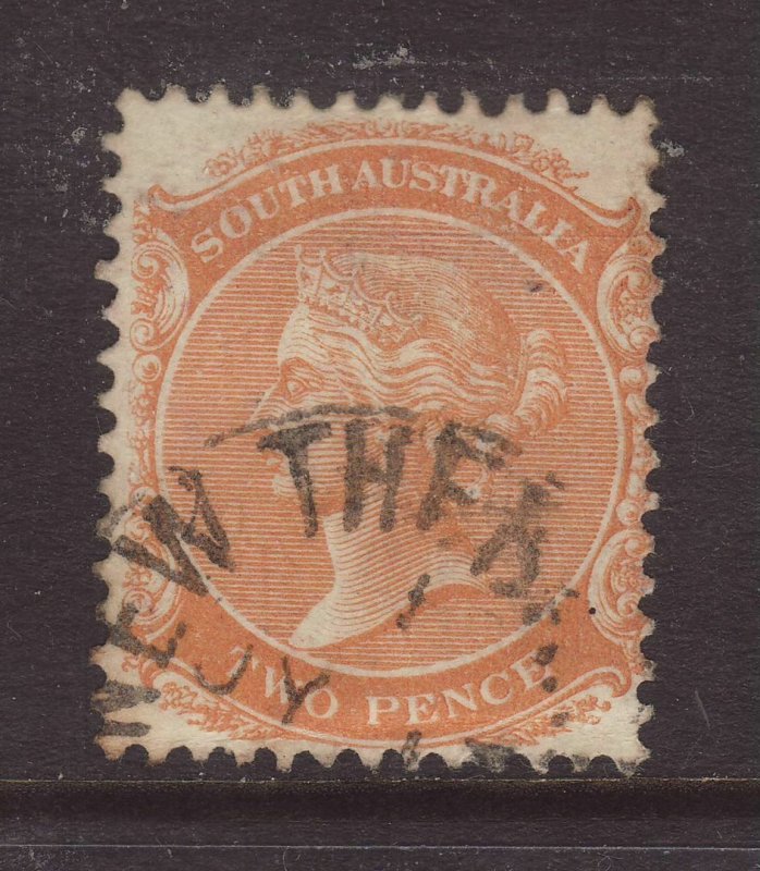 1895 South Australia 2d Perf 13 New Thebarton CDS F/U SG177