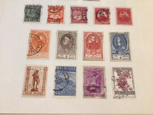 Belgium mounted mint or used stamps A9704