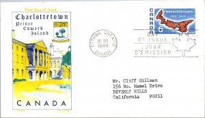 Canada 1969 FDC - Charlottetown Price Edward  Island - Ottawa, Ont - J3967
