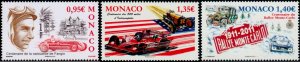 Monaco 2011 MNH Stamps Scott 2613-2615 Sport Car Racing Race