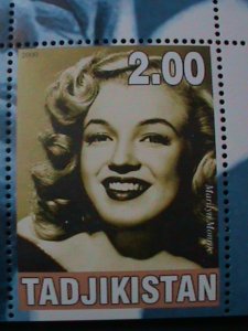 ​TAJIKISTAN-2000-FAMOUS SEXY MOVIE STAR-MARILYN MONROE-S/S MNH VERY FINE