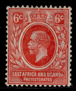 EAST AFRICA and UGANDA GV SG67, 6c carmine-red, M MINT. Cat £10.