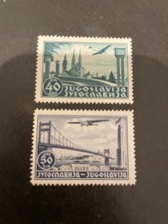 Yugoslavia sc C15,C16 MH