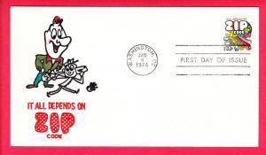 #1511 Zip Code  - Ellis Animated Handpaint