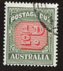 Australial Scott J86 Used postage due