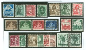 Germany #469-89  Single (Complete Set)