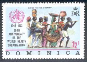 Dominica ~ #361 ~ WHO 25th ~ MNH