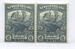 Newfoundland 1919 6 cents mint pair NH