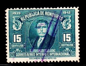 Honduras - #C90 President Carias  - Used