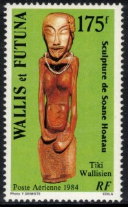 WALLIS & FUTUNA 1984 Soano Hoatau Tiki Sculpture; Scott C134; MNH