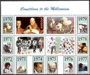 Angola 1999 Countdown to the Millennium #08 (1970-1979) p...