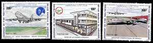 Cameroon 1981, Cameroun airlines 3v, MNH