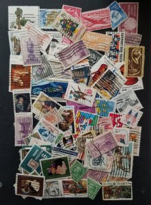 US 100 Different Used Stamp Lot Collection T6026