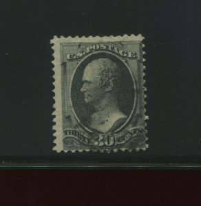 143 Hamilton Used Grill Stamp with Weiss Cert (Stock 143 A2)