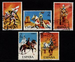 Spain 1973 Spanish Military Uniforms (1st Series), Set [Used]