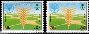 Saudi Arabia Scott 1090-1091 MNH**  Food Day set