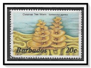 Barbados #645b Marine Life Used