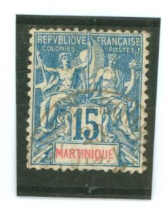 Martinique #40 Used Single