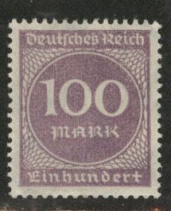 Germany Scott 229 MH* 1922 stamp
