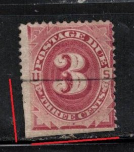 USA Scott # J24 Used - Postage Due - Clipped Perfs