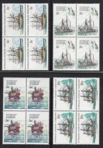 Australian Antarctic Territory 1974-81 MNH Scott #L37-#L52 Ships Set of 16 Bl...