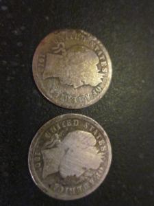 1907and 1912 us dimes