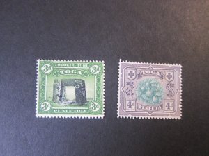 Tonga 1897 Sc 43,44 MH