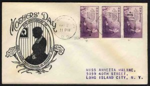 United States First Day Covers #737 (Planty 737-25), 1934 3c Mothers of Ameri...