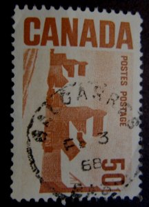 Canada #465A CDS Cancel Balcarres SK {ebhs128}