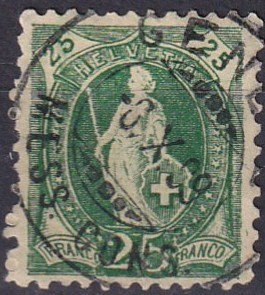 Switzerland #83  F-VF Used CV $3.25 (S10099)