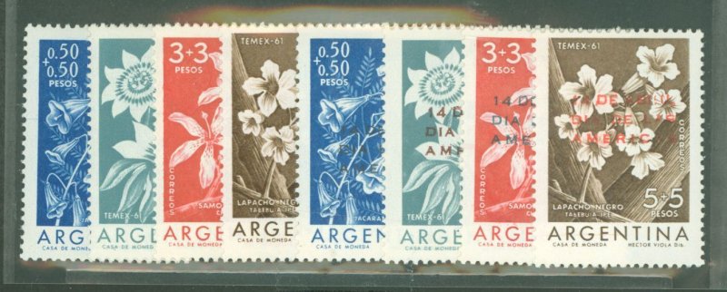 Argentina #B26-9/31-4 Mint (NH) Single (Complete Set)