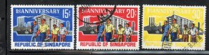 Singapore # 73-5, Used.