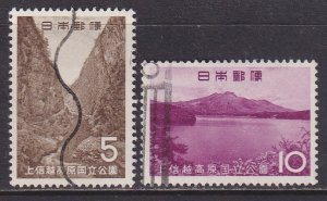 Japan (1965) #834-5 used