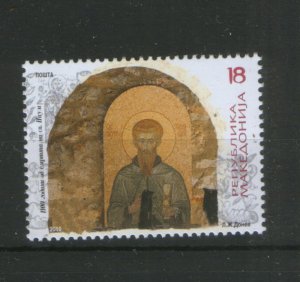 MACEDONIA-MNH**-STAMP-ICON-SV.NAUM-2010.