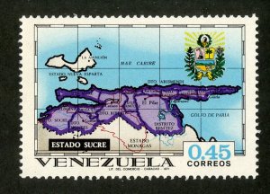 VENEZUELA 985 MNH BIN .45 MAP