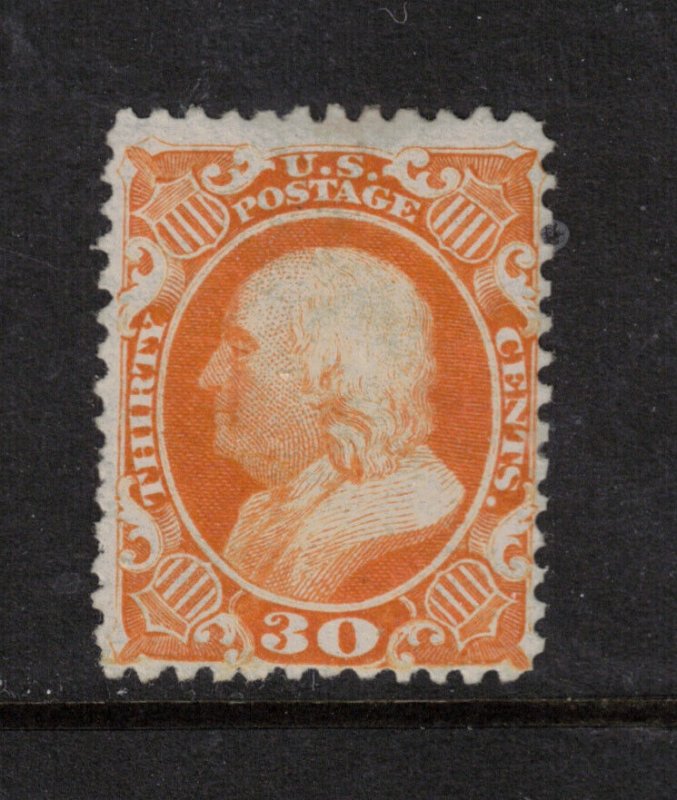 USA #46 Very Fine Mint Without Gum As Issued **With Certificate**