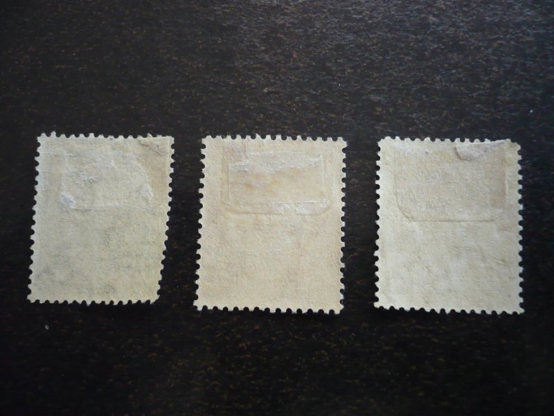 Stamps - St. Vincent - Scott# 118,119,127 - Mint Hinged Part Set of 3 Stamps