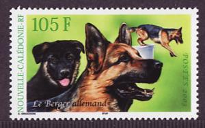 New Caledonia #930 German Shepherd mint single