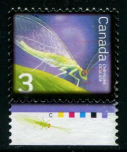 2235 Canada 3c Lacewing, used