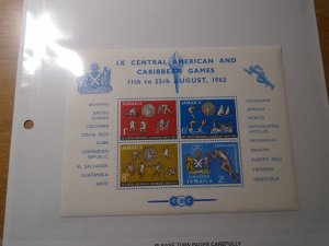 Jamaica  #  200   MNH  Souvenir sheet   imperf