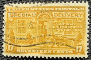 US #E18 Used SCV $2.50 L8