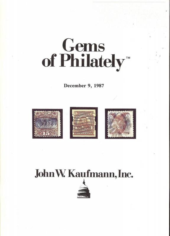 Gems of Philately, Kaufmann Gems 87