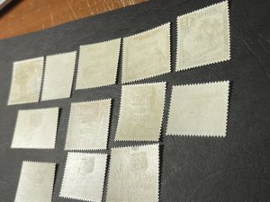 NAURU # 72-85-MINT/HINGED-----COMPLETE SET------1968