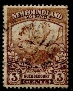 Newfoundland #117 Caribou Definitive Issue Used