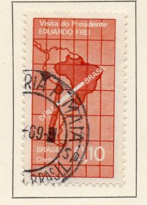 Brazil 1968 Early Issue Fine Used 10c. NW-98699