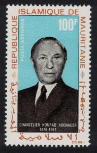 Mauritania Chancellor Adenauer 1968 MNH SG#294