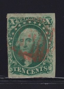 15 VF used neat Red cancel with nice color cv $ 200 ! see pic !